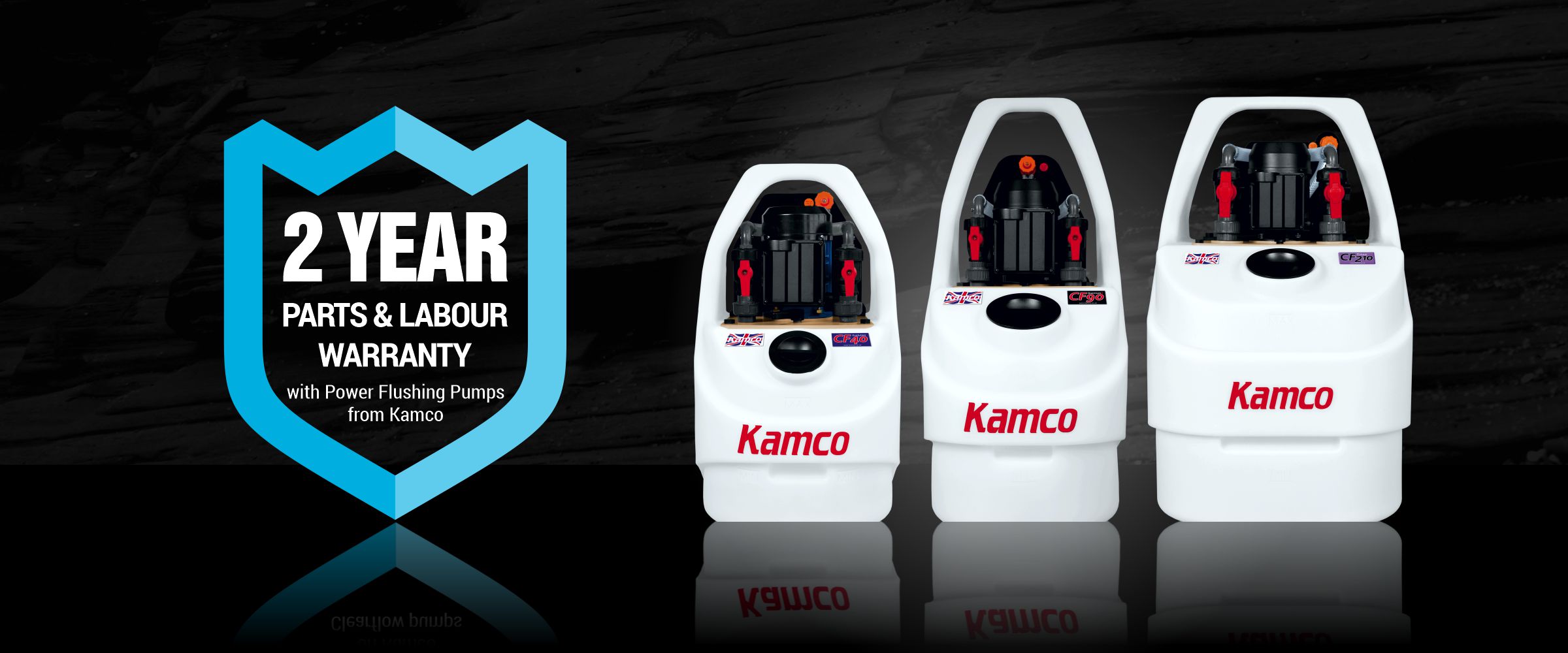 Kamco - 2 year parts and labour warranty